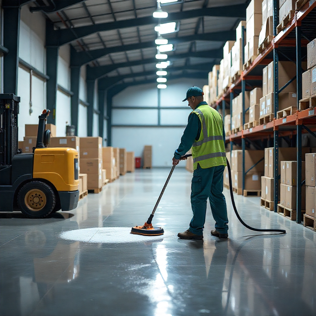 industrial cleaning services for warehouses, factories, industrial plants, storage yards, and other large-scale industrial sites in australia