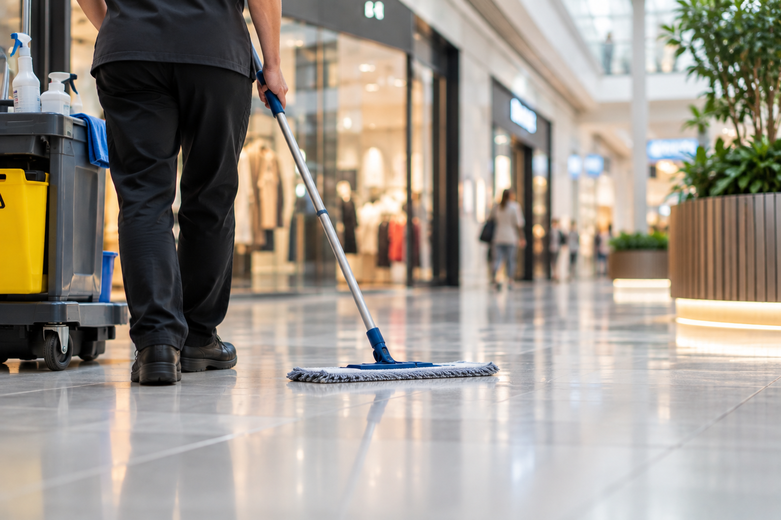 shopping centre cleaning australia
